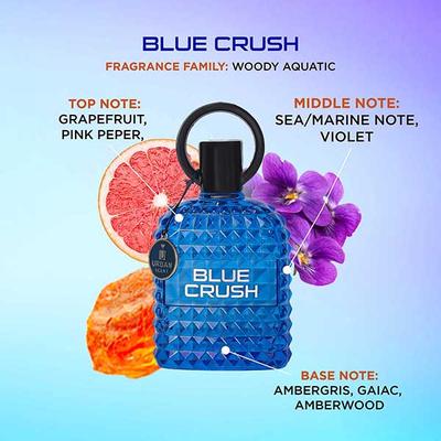 Lyla Blanc Urban Scent Blue Crush Long Lasting Perfume For Men 100 ml - Men Perfumes (Edt/Edp)
