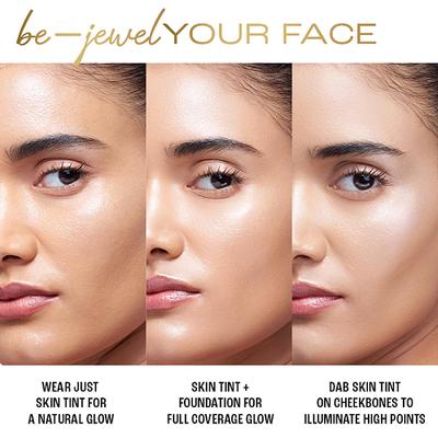 Lakme Be-Jewel Luminous Skin Tint Up To 2X Luminous Glow Cool Walnut 25 ml - Foundation