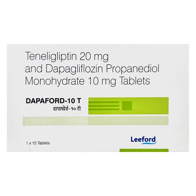 DAPAFORD 10 T Tablet 15's - Diabetes-Ant