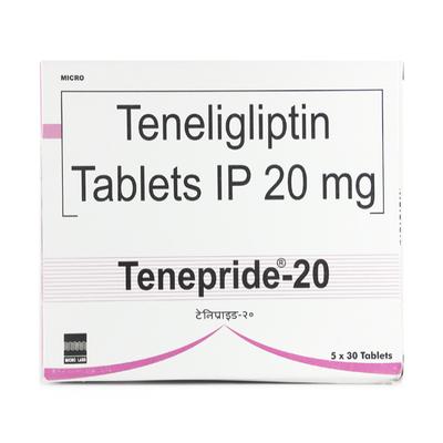TENEPRIDE 20 Tablet 30's - Diabetes-Ant