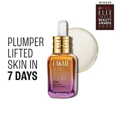 Lakme Retinol Advanced Renewal Serum 30 ml - Dark Circle & Wrinkle Busters