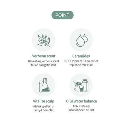 Milk Baobab High Cera Body Wash Verbena 500 ml - Shower Gels & Body Wash