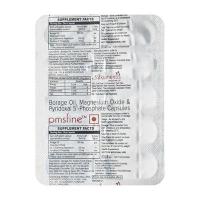 Pmsfine Capsule 10'S - Supplements-Vam