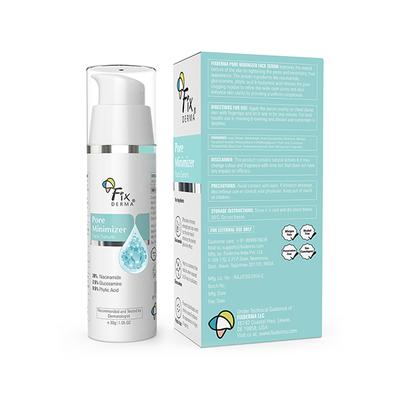 Fixderma 20% Niacinamide Serum for Face with 2.5% Glucosamine and Hyaluronic Acid Serum Men and Women 30 gm - Face Serum