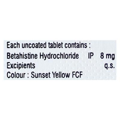 VERTIMAX 8 Tablet 10's - Vertigo-Ant