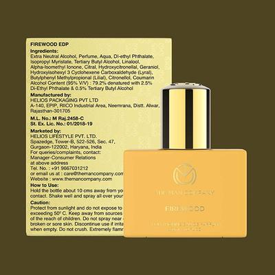 The Man Company Firewood EDP Pour Homme 30ml - Men Perfumes (Edt/Edp)