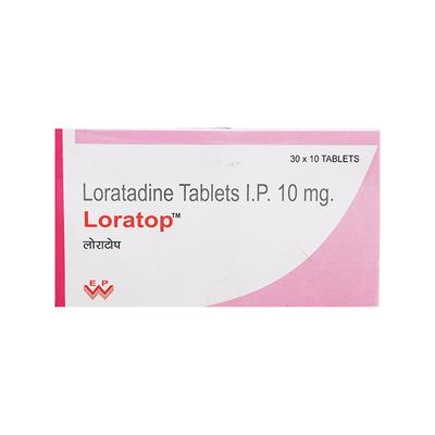 Loratop Tablet 10'S - Allergies-Ant