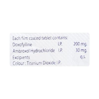 DOXOLL PLUS 200 Tablet 10's - Asthma/COPD-Ast