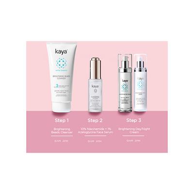 Kaya 10% Niacinamide + 1% Azeloglycina Face Serum, Dark Spot Corrector, Fights Acne, All Skin Types 30 ml - Face Serum