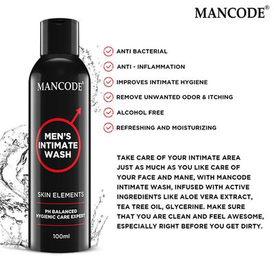 MANCODE Intimate Wash 100 ml - Intimate Hygiene