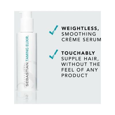 Sebastian Professional Taming Elixir Weightless Smoothing Creme Serum 140 ml - Hair Creams