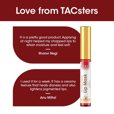 T.A.C - The Ayurveda Co. Kumkumadi Lip Mask For Dark & Pigmented Lips 75 gm - Others