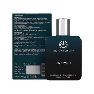 The Man Company Triumph Eau De Toilette for Men 50 ml - Men Perfumes (Edt/Edp)