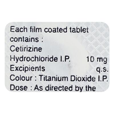 ZYNCET Tablet 10's - Allergies-Ant