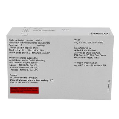 Creon 40000 Capsule 10'S - Digestion-Dig