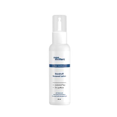 Man Matters Anti-Dandruff Lotion with Tea Tree Extract & Menthol Soothes 60 ml - Hair Lotions & Tonics