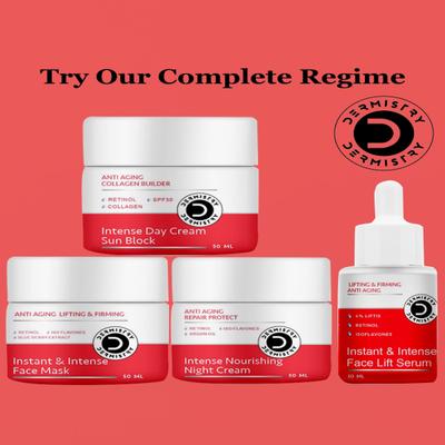 Dermistry Anti Aging Retinol Collagen SPF 30 Intense Day Cream 50 ml + Anti Aging Repair Protect Intense Nourishing Night Cream 50 ml - Creams/Oils/Lotions