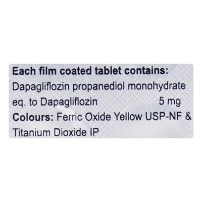 DAPAGAIN 5 Tablet 15's - Diabetes-Ant