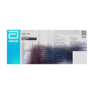 FOLLIHAIR NEW GLUTEN FREE Tablet 15's - Supplements-Vam