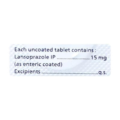 LANPEP DT 15 Orally Disintegrating Tablet 10's - Ulcer/Reflux/Flatulence-Aaa