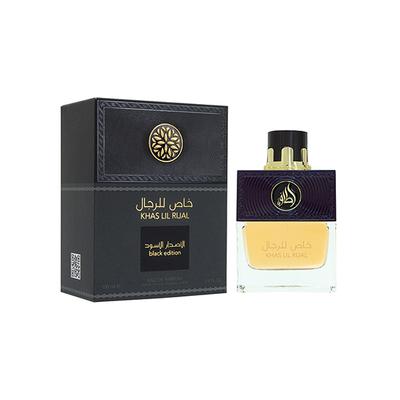 Lattafa KHAS LIL RIJAL Black Edition Long Lasting Imported Eau De Perfume 100 ml - Perfumes (Edt/Edp)