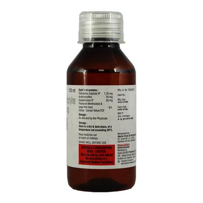 Rapitus XT Syrup 100ml - Cough And Cold-Cou
