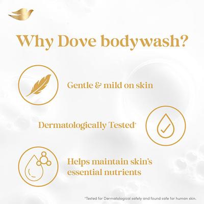 Dove Dryness Care Bodywash with Triple Hydration Serum 800 ml - Shower Gels & Body Wash