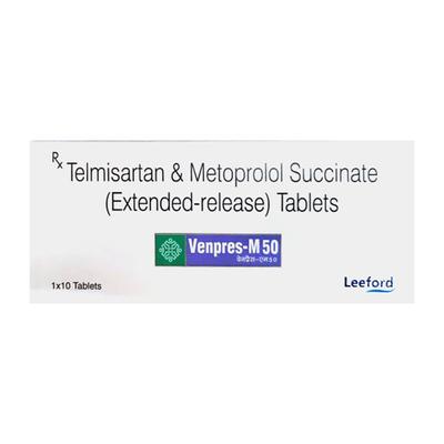 VENPRES M 50 Tablet 10's - Hypertension-Ana