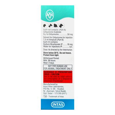 BACTIVON (VET) 50mg Injection 1's - Veterinary-Pharma