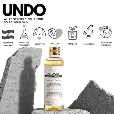 Detoxie Calming and Anti-Fatigue Body Massage Oil 50 ml - Massage Oils