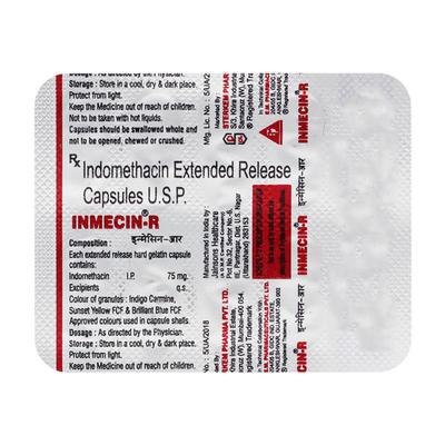 INMECIN R Capsule 10's - Pain relief-Nsa