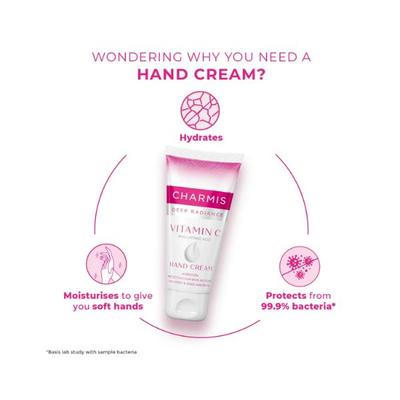 Charmis Deep Radiance Hand Cream 150 gm - Hand Creams
