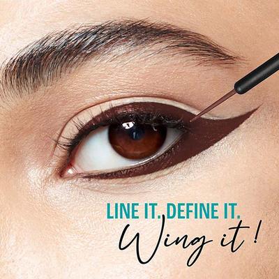 Lakme 9 to 5 Eyeconic Liquid Eyeliner Medium Brown 4.5 ml - Eyeliners
