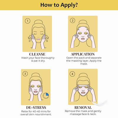 Skin Fx Brightening & Moisturizing Serum Mask 25 ml - Sheet Masks