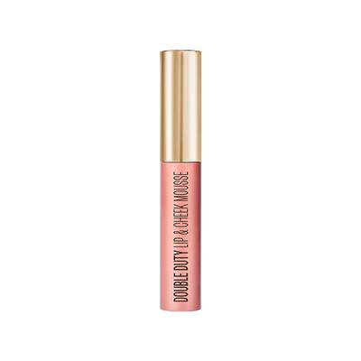 Lakme Double Duty Lip & Cheek Mousse Matte Lipstick & Soft Blush, Crimson Silk, 9gm - Liquid Lipsticks
