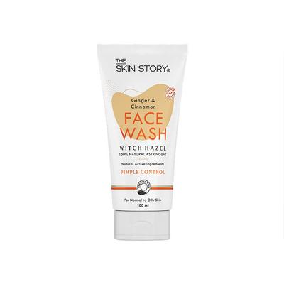 The Skin Story Facewash - Ginger & Cinnamon 100 Ml - Face Wash & Cleansers