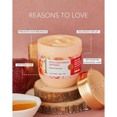 Fabessentials Apple Cider Vinegar Hair Mask 200 gm - Hair Masks & Packs