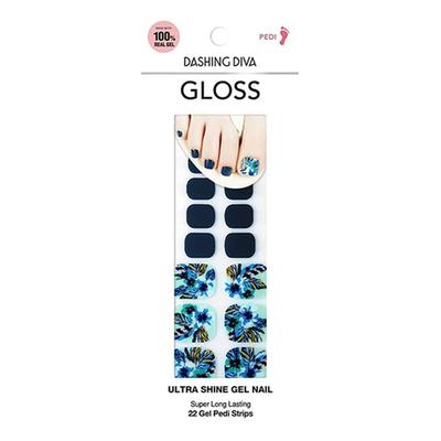 Dashing Diva Gloss Nail - Blue Bandana 1's - Nail Care