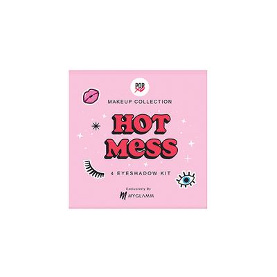 MyGlamm POPxo Makeup Collection -4 Eyeshadow Kit-Hot Mess 7 gm - Eye Shadow Palettes