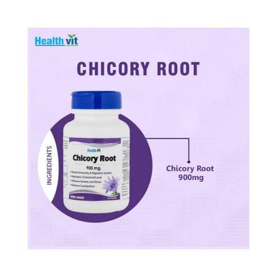 Healthvit Chicory Root Capsules For Immunity Booster 60's - Vitamin C