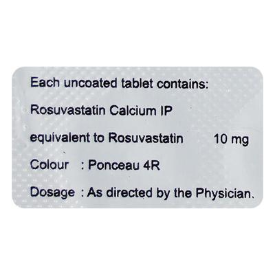 Rozula 10mg Tablet 15'S - High Cholesterol-Dys