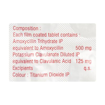 Augpen 625 Bid Tablet 10'S - Bacterial Infections-Pen