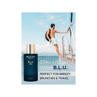 Bella Vita Organic Luxury B.L.U Perfume 100 ml - Men Perfumes (Edt/Edp)