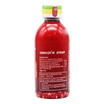 Chericof SF Syrup 100ml - Cough And Cold-Cou