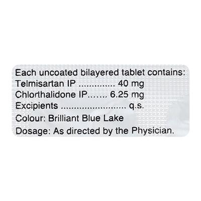 CRESAR CT 40/6.25mg Tablet 10's - Hypertension-Ang