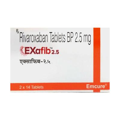 EXAFIB 2.5 Tablet 14's - Blood Clot-Ant