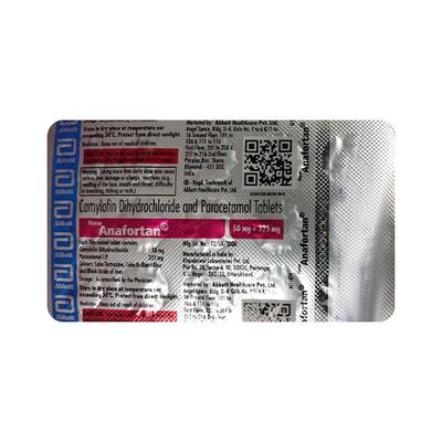 ANAFORTAN NEW Tablet 15's - Muscle Spasm-Ant