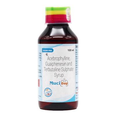 MUCIDAY SUGAR FREE HONEY RASPBERRY FLAVOUR Syrup 100ml - Asthma/COPD-Ast