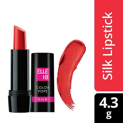 Elle 18 Color Pops Silk Lipstick, R01 4.2 gm - Lipsticks