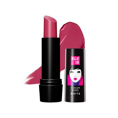 Elle 18 Colour Pop Matte Lipstick, P24, Pink Show 4.3gm - Lipsticks